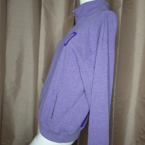 Pink Victoria Secret Women's Pullover Jacket - Size: Small - Purple - Picture 5 of 10